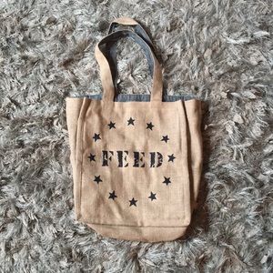 Feed 8 Burlap Bag